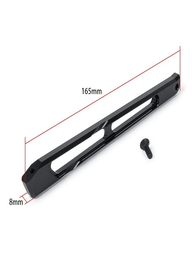 MORFUM RC Rear Center Aluminum Chassis Brace Support Mount Upgrade Parts Metal Rear Chassis Brace Support Mount Compatible with Arrma 1/8 Kraton 6S Senton Typhon RC Car - Image 2